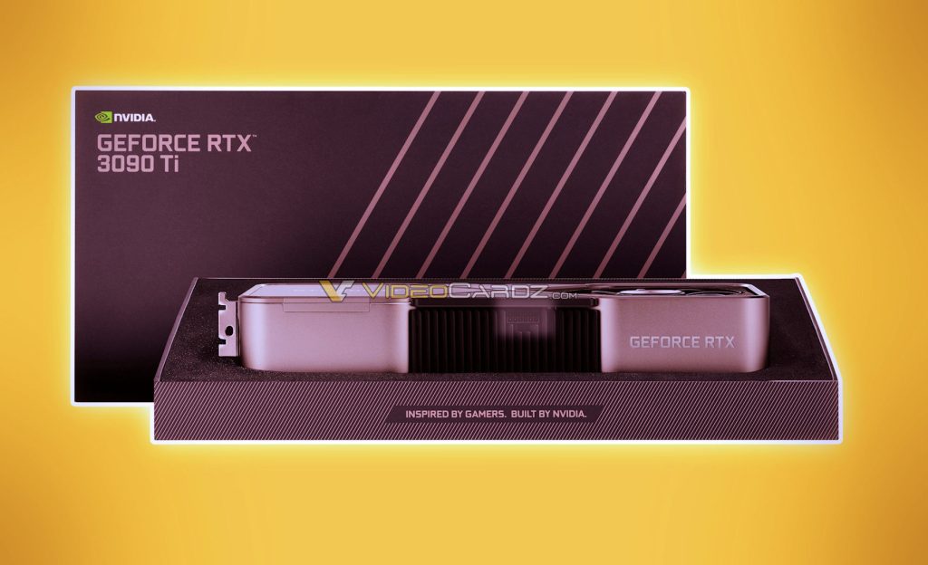 GeForce RTX 3090 Ti Founders Edition, NVIDIA'nın 16 pinli güç konektörüne sahip ilk grafik kartıdır.