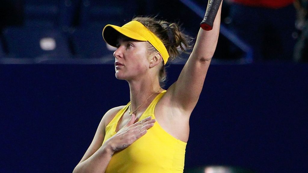 Ukraynalı Elina Svitolina, Monterrey Açık'ta Rus Anastasia Potapova'yı mağlup etti