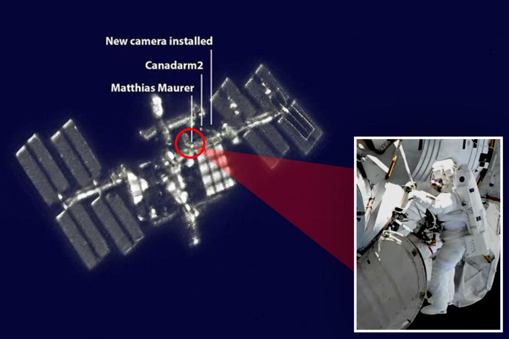 Uluslararası Uzay İstasyonu'nun Dünya'dan çekilmiş görüntüsü o kadar net ki astronotları görebiliyorsunuz.