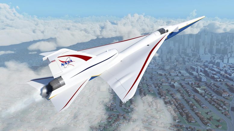 NASA'nın X-59 SuperSonic Sessiz Uçağı