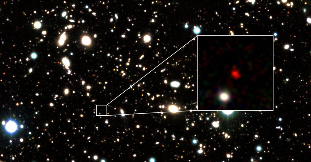 Gökbilimciler, şimdiye kadarki en uzak galaksinin ne olabileceğini keşfettiler