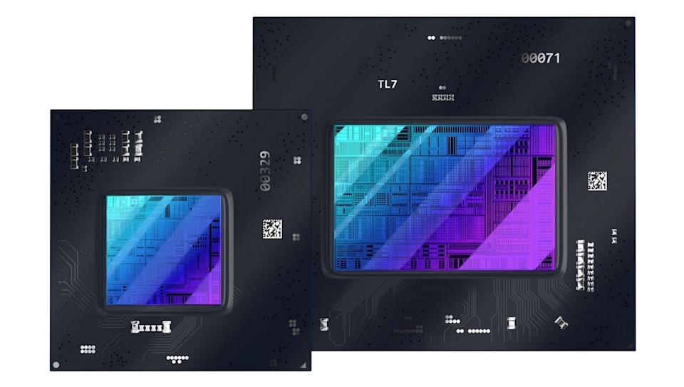 Intel'in yeni Arc 3 yongası, Intel'i Nvidia ve AMD ile doğrudan rekabete sokacak.  (Fotoğraf: Intel)