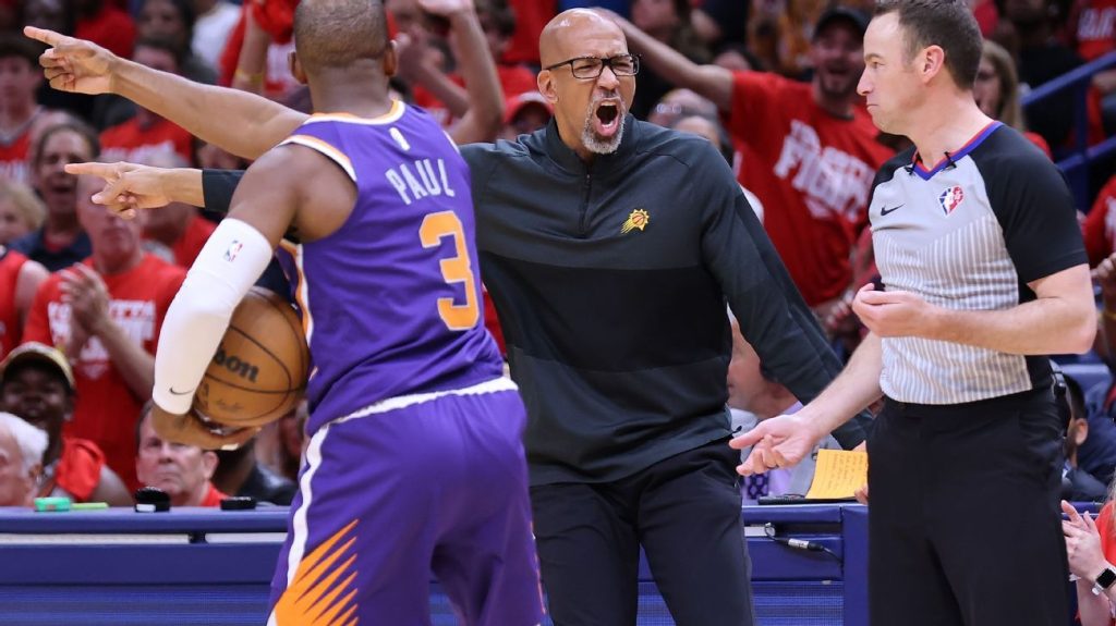 Phoenix Suns'tan Monty Williams, 4. Maçta New Orleans Pelicans'a mağlubiyetteki serbest atış kontrastının "bakmanız gereken" bir şey olduğunu söylüyor.