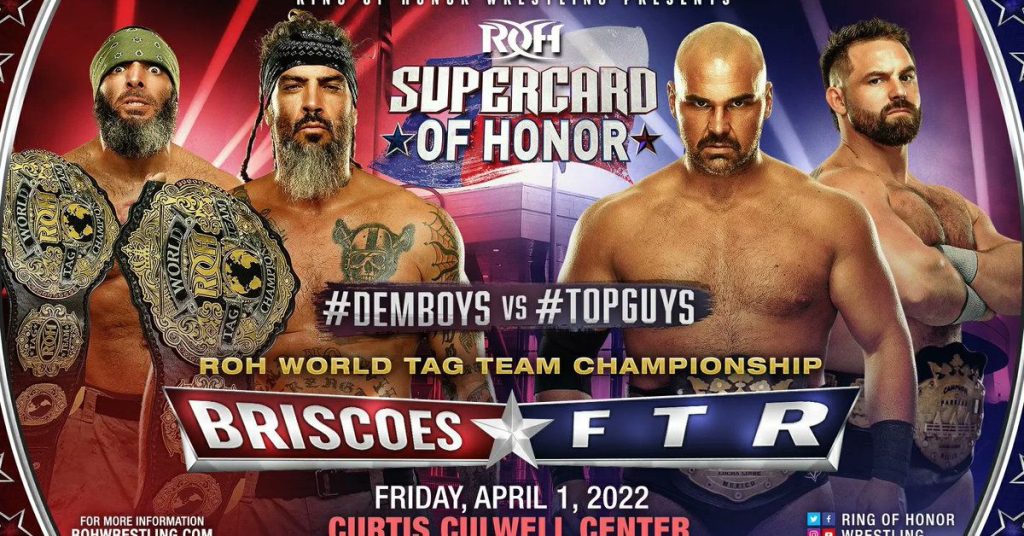 ROH Supercard of Honor 2022 Canlı Skorlar: Tony Kahn'ın saltanatının başlangıcı