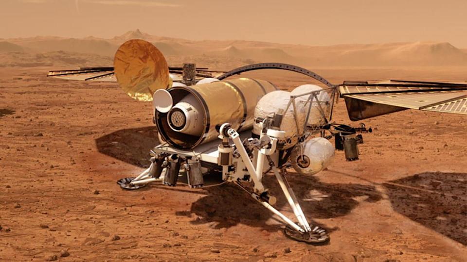 Dünya'ya uzaylı sporları getirebilecek bir Mars numune alıcısı hakkında bir konsept