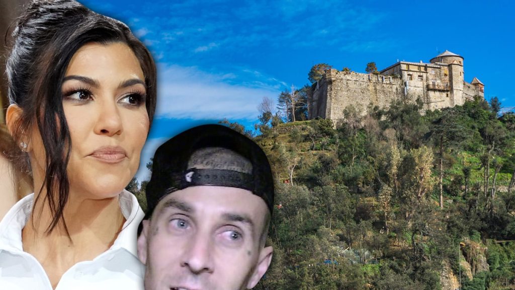 Kourtney Kardashian ve Travis Parker Düğün İçin İtalyan Şatosu Kiraladı