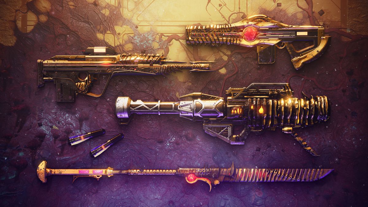 Destiny 2'nin Season of the Haunted oyununda yeni silahların bir vitrini