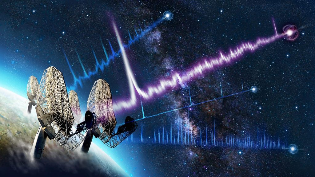 Bir yıldız mezarlığında radyo yayan garip bir nötron yıldızının keşfi