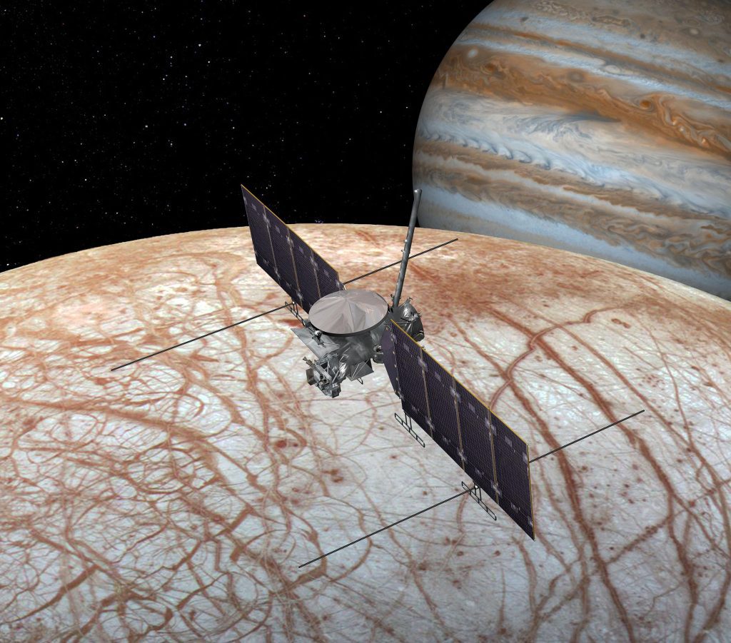 NASA, Europa Clipper Uzay Aracının Ana Yapısını Tamamladı - Buzlu Jüpiter Europa'da Yaşam Arayacak