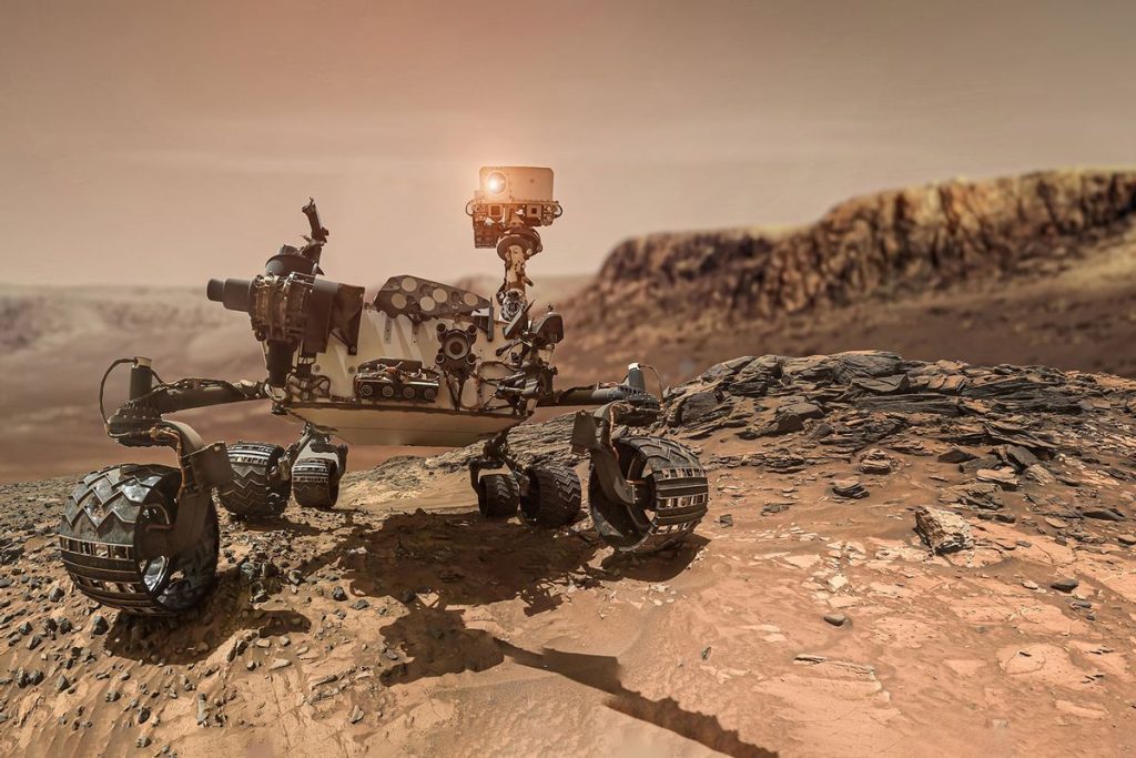 Mars gezgini yanlışlıkla bir evcil hayvan taşını benimsedi