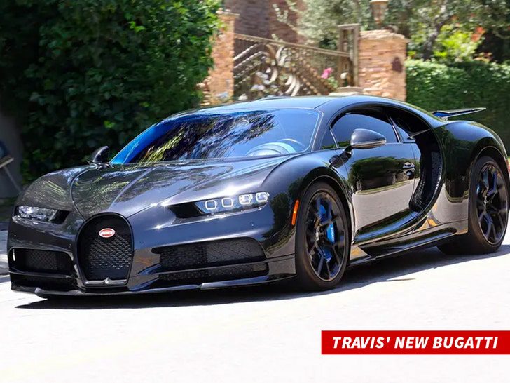 Travis'in yeni Bugatti'si