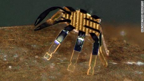 Northwestern mühendisleri dünyanın en küçük uzaktan kumandalı mobil robotlarını yaratıyor 