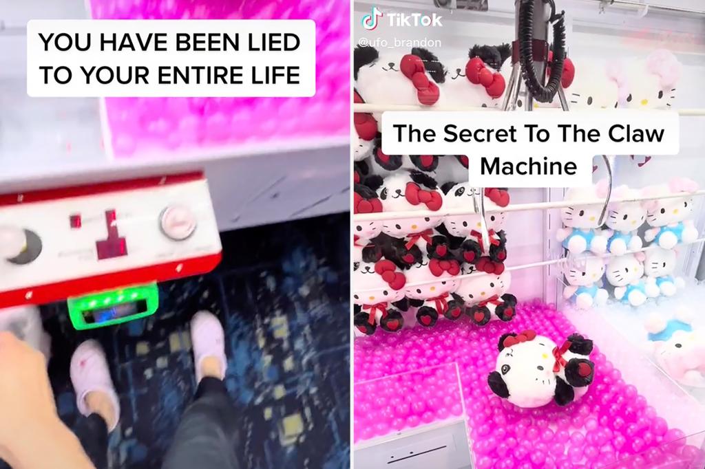 Arcade pençe makinelerini kazanmak için gizli hack'i ortaya çıkarın