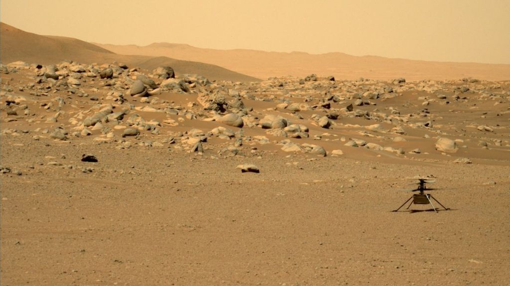 NASA, toz nedeniyle geçici olarak Mars helikopteri yaratıcılığını kurar