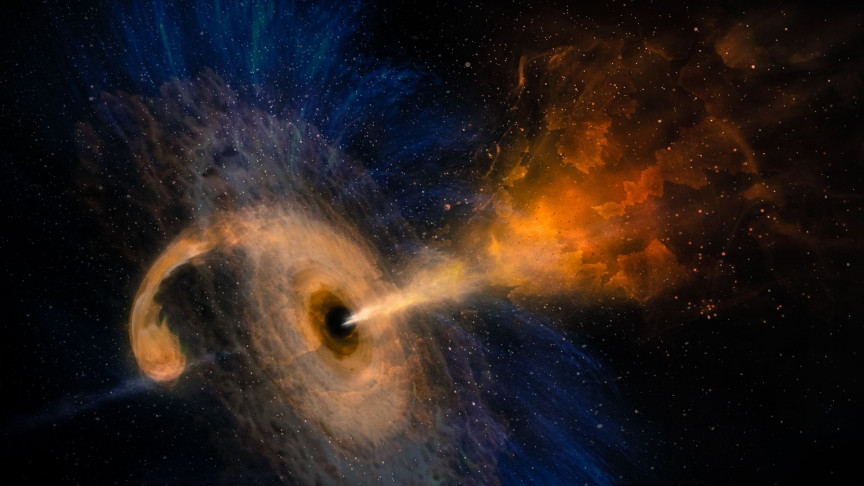 Samanyolu'nun kara deliğinin yörüngesinde saatte 18 milyon mil hızla dönen bir yıldız