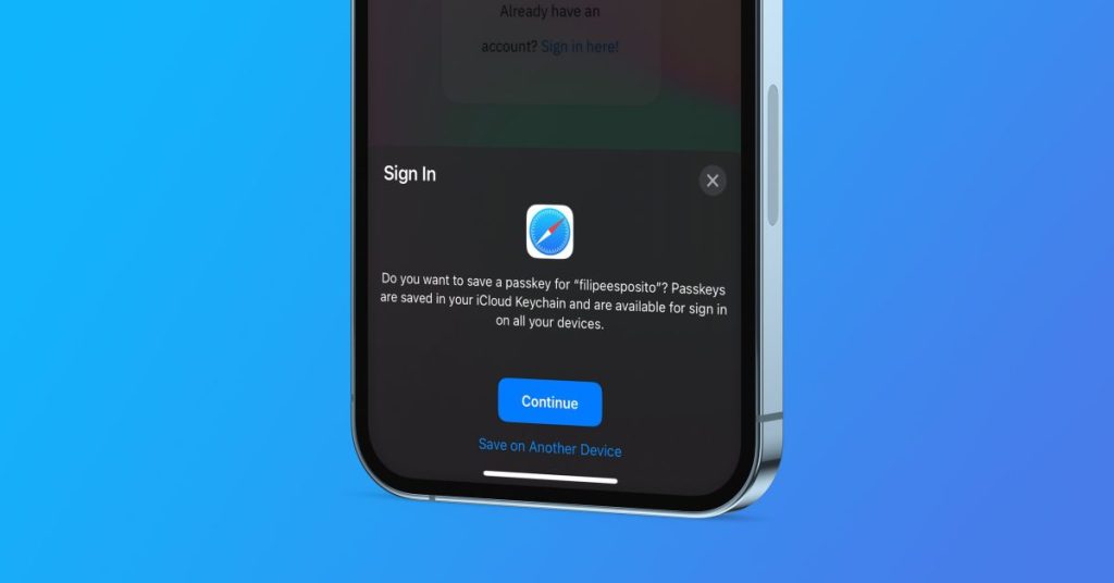 iOS 16 şifreleri, geleceğin şifresiz nasıl çalışacağını gösteriyor