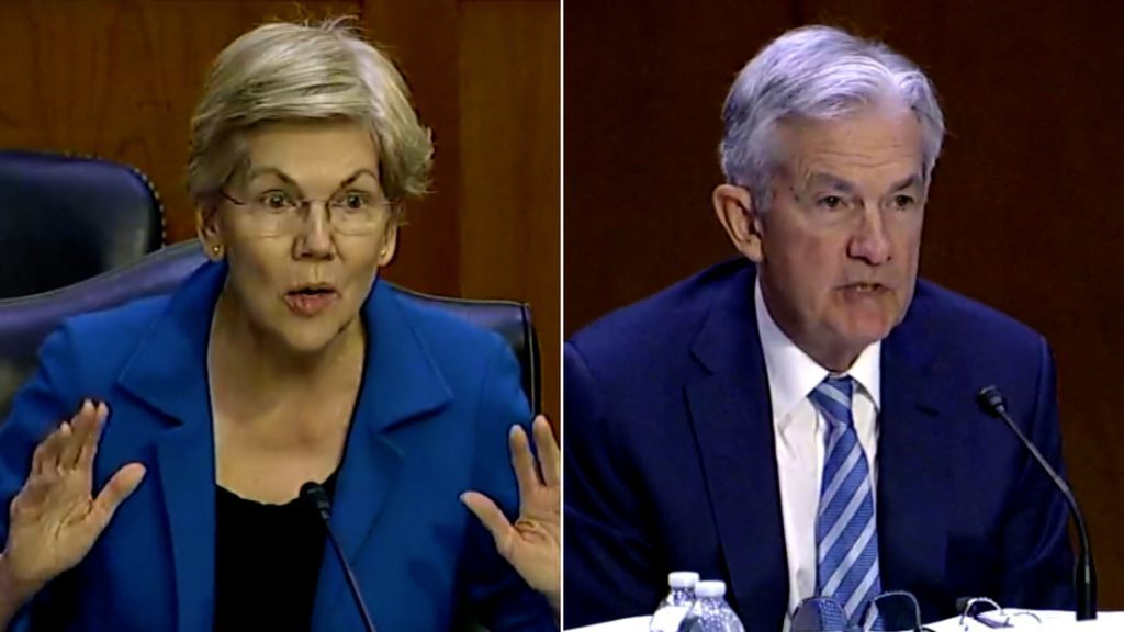 Warren, faiz oranı yorumları için Jerome Powell'ı eleştiriyor: 'Fed'in bu ekonomiyi resesyona iteceğinden çok endişeliyim'