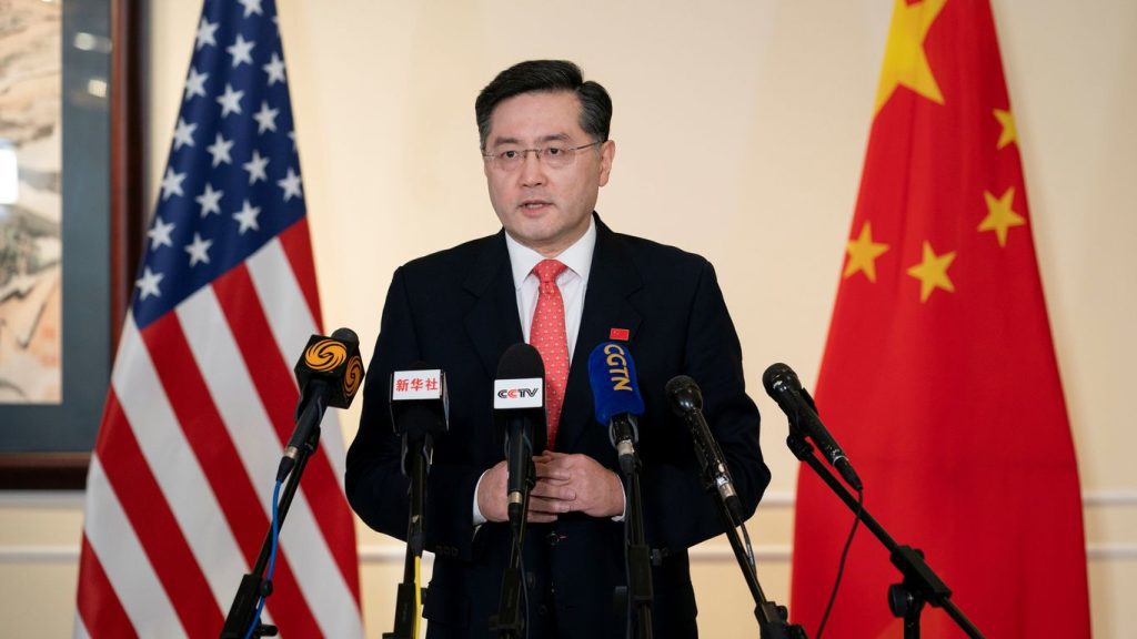 Çin'in büyükelçisi, nadir bir brifingde ABD'yi Tayvan'ın sonuçları konusunda uyardı