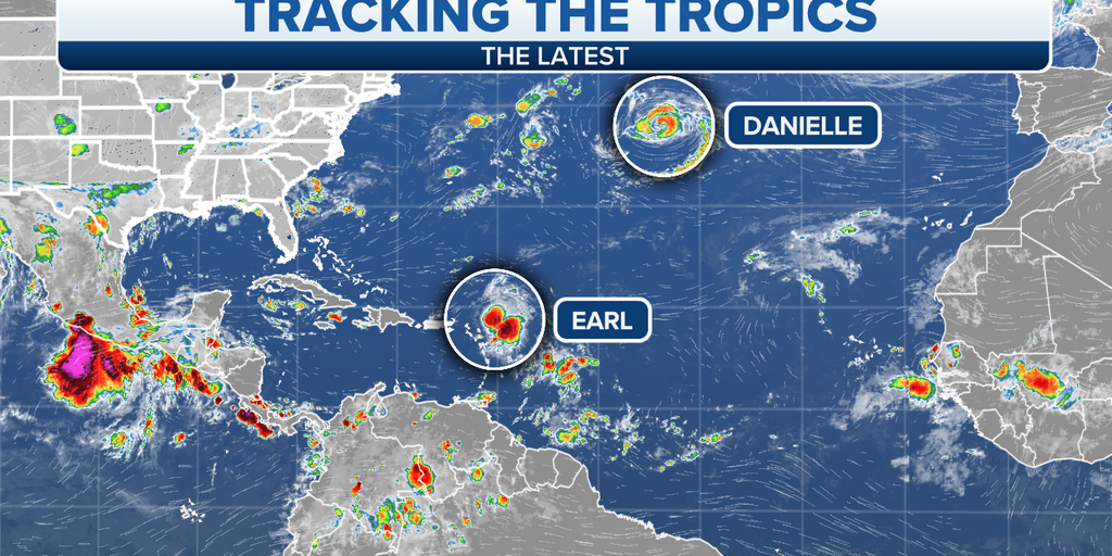 Tropik Fırtına Earl'ün gücü, Daniel Atlantik üzerinde zayıfladı