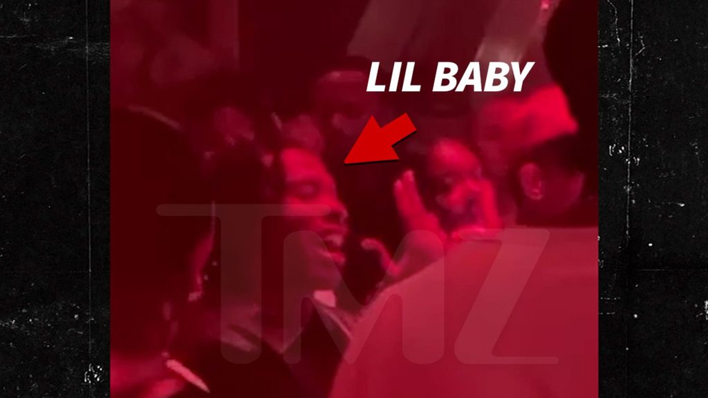 Lil' Baby, partiye katılmadan önce Travis Scott, Canelo Alvarez ile paylaştı