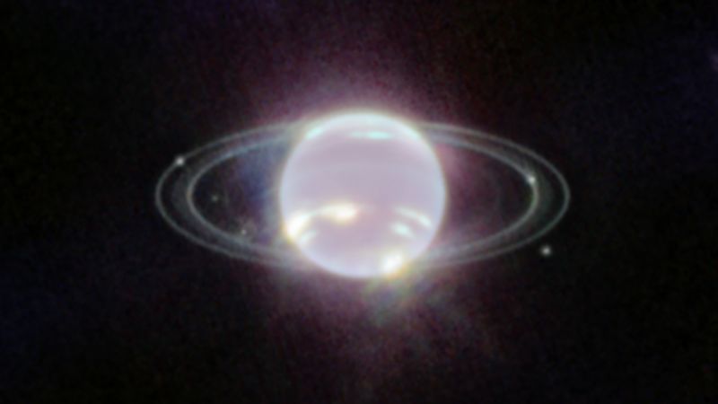 James Webb Uzay Teleskobu, Neptün ve halkalarının keskin görüntülerini yakalar
