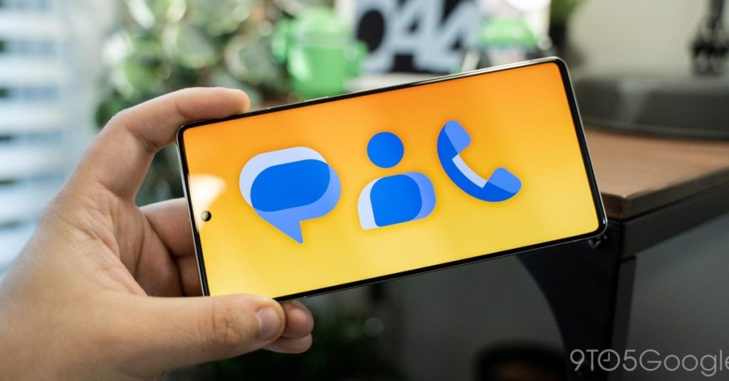 Google Mesajlar, Kişiler ve Telefona yeni uygulama simgeleri geliyor
