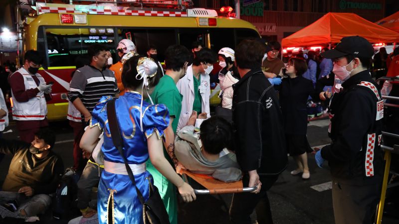 Canlı Güncellemeler: Seul'deki Cadılar Bayramı olayında en az 151 kişi öldü