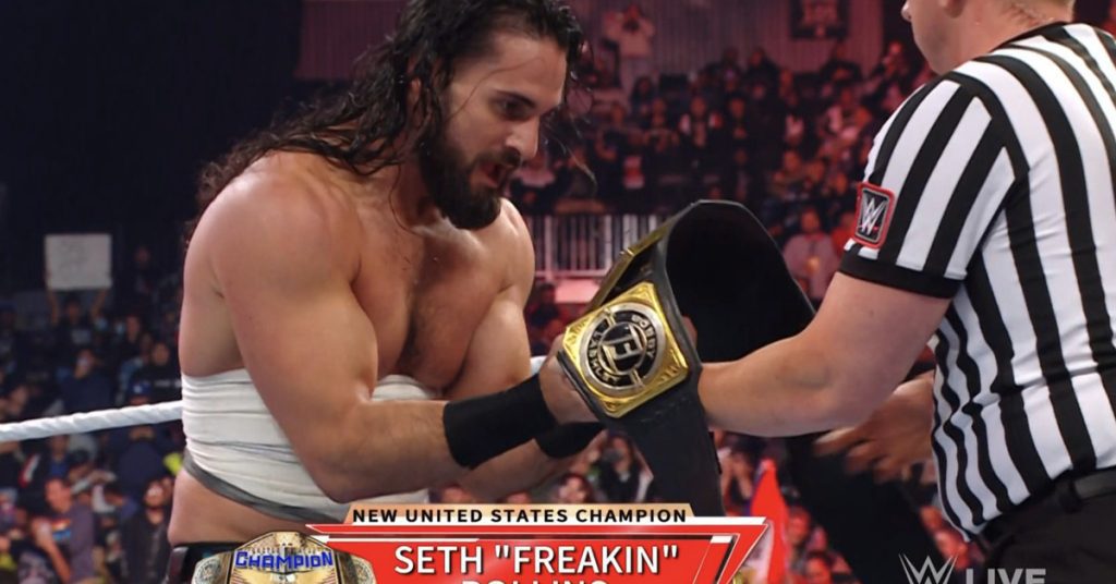 Seth Rollins, Amerika Birleşik Devletleri Şampiyonasını kazandı