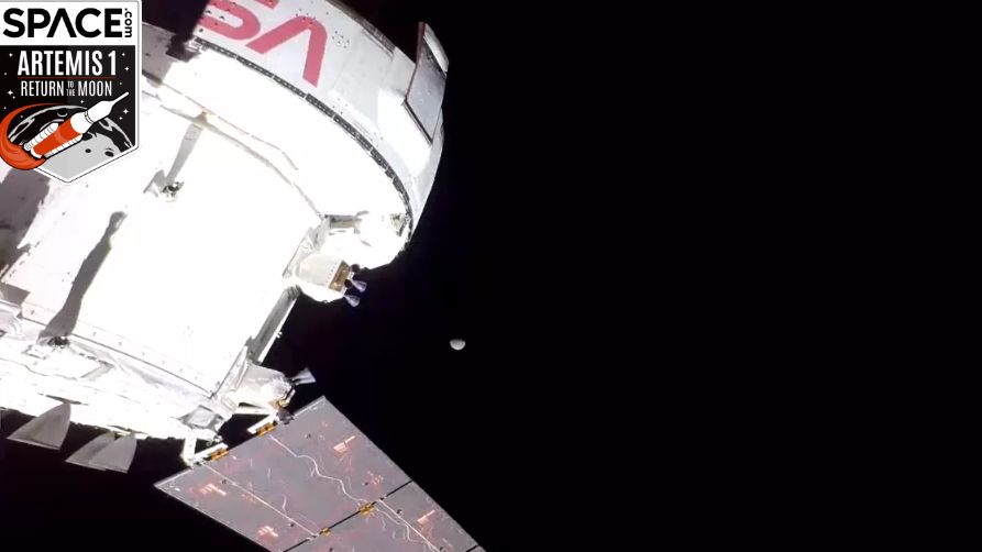 Artemis 1 Orion uzay aracı, videoda ilk kez ayı görüyor