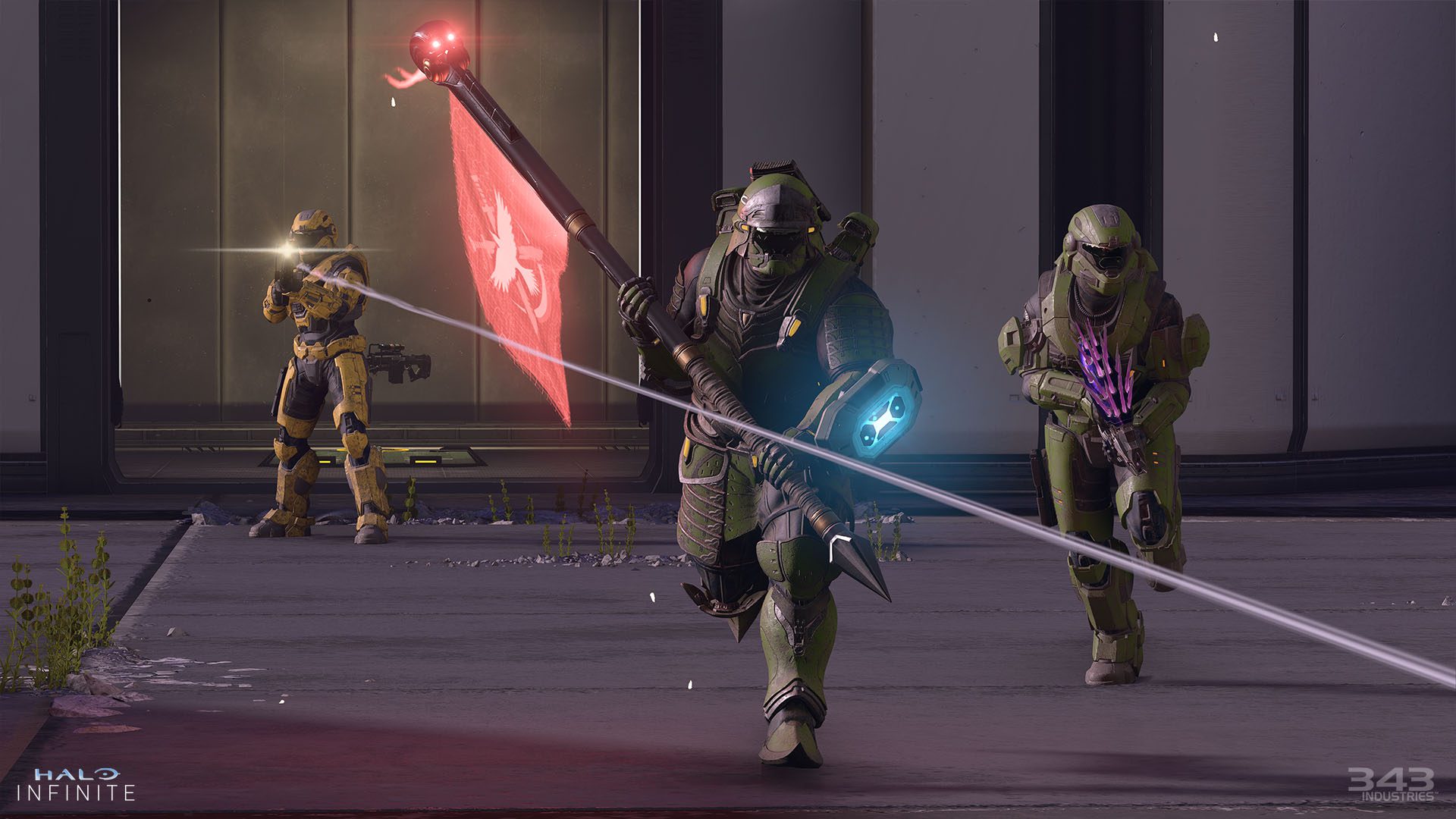 Empyrean'daki CTF karşılaşmasının Halo Infinite ekran görüntüsü