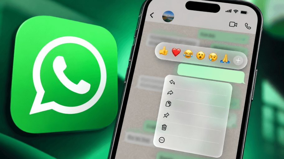 WhatsApp Mesaj Menüsünü Yeniliyor: Liquid Glass Tasarımı Geliyor